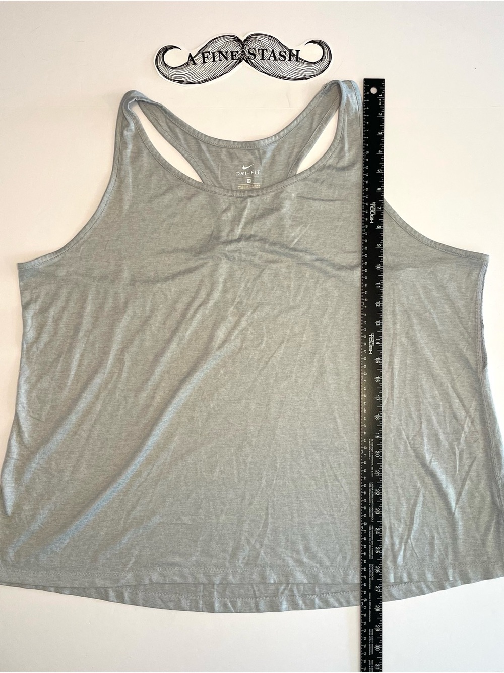 Nike Dry Balance Training Tank Top Women's 3X Gray Racerback